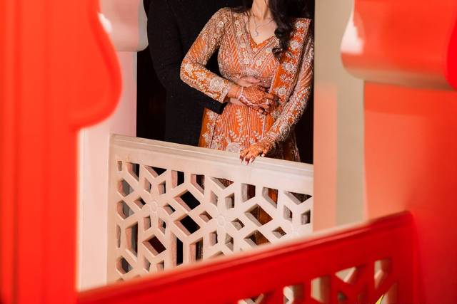Sangeet Couple Portrait