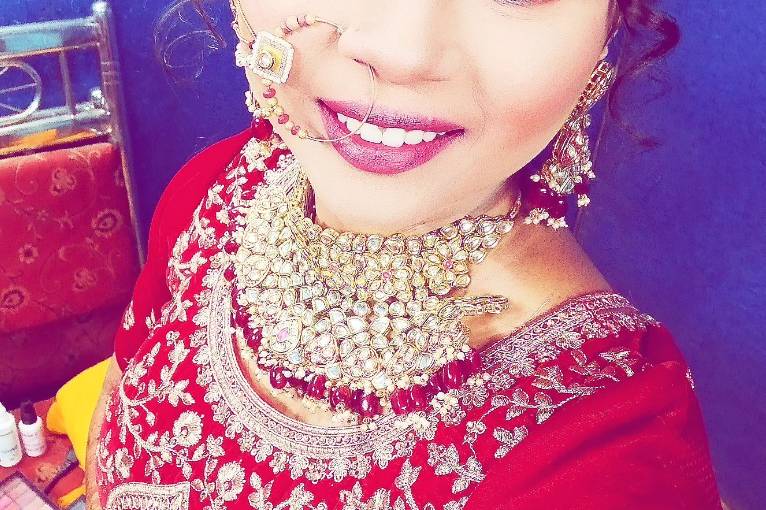 Bridal makeup