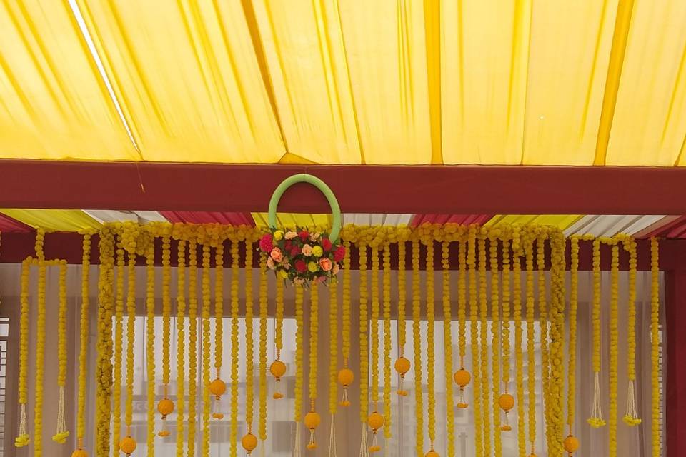 haldi decorations