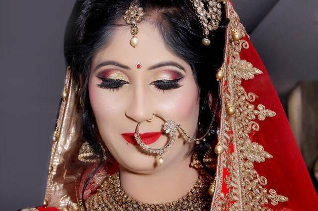 Bridal makeup