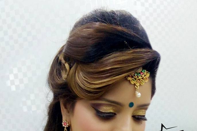 Bridal makeup