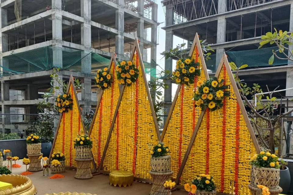 Haldi decor