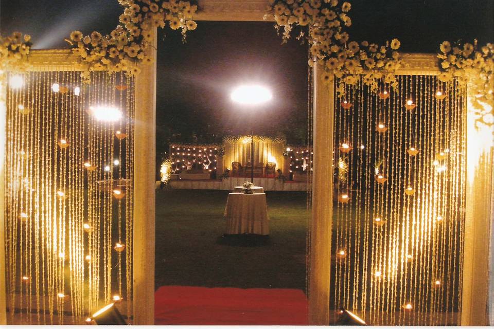 Entrance decor
