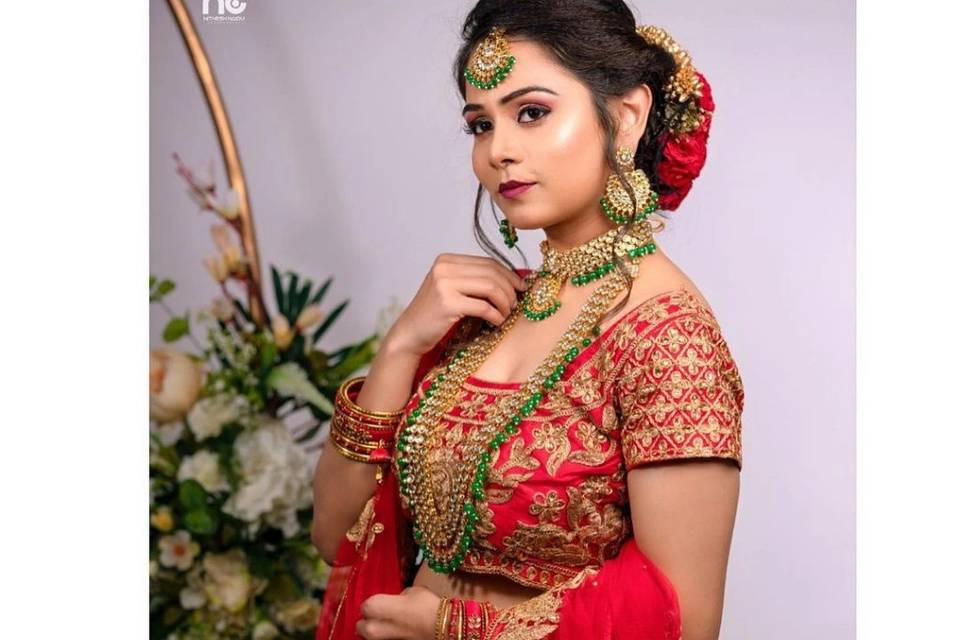 Bridal makeup