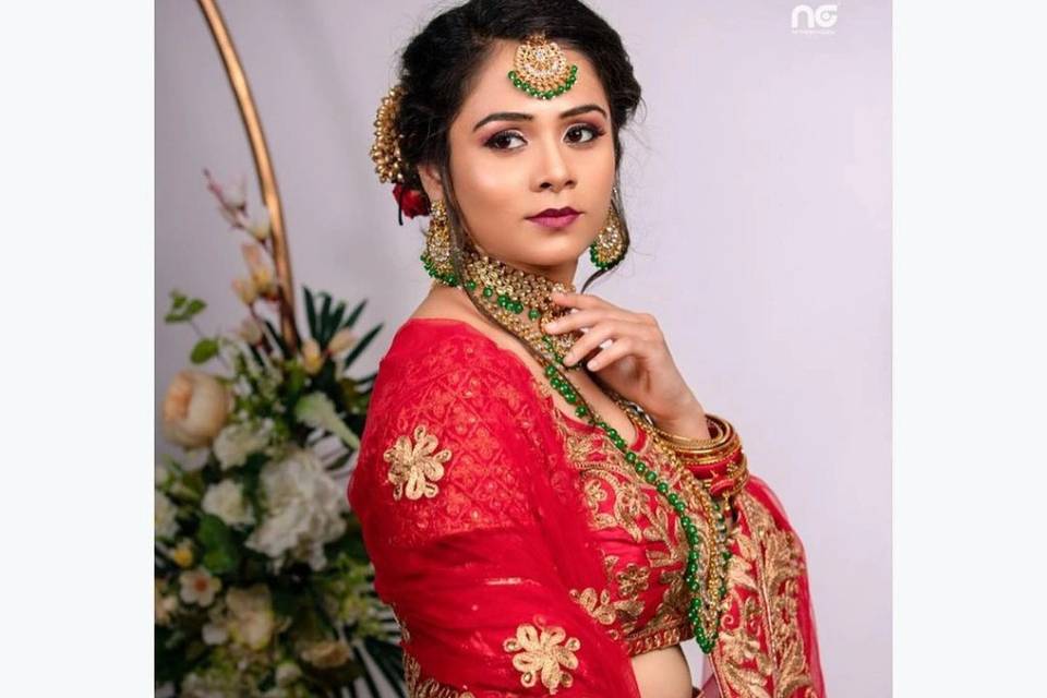 Bridal makeup