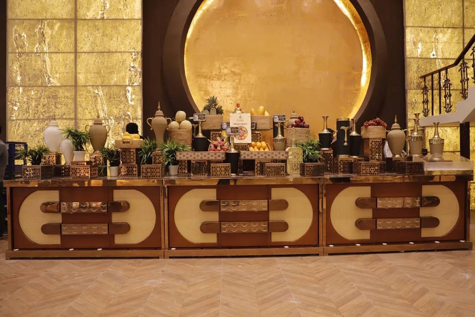 Catering setup
