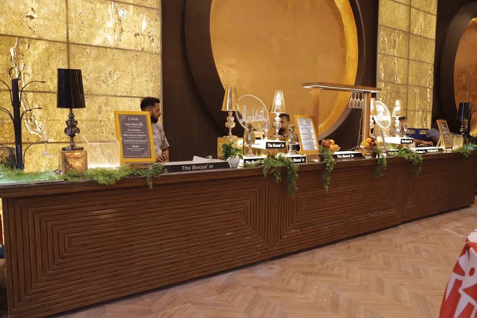 Catering setup