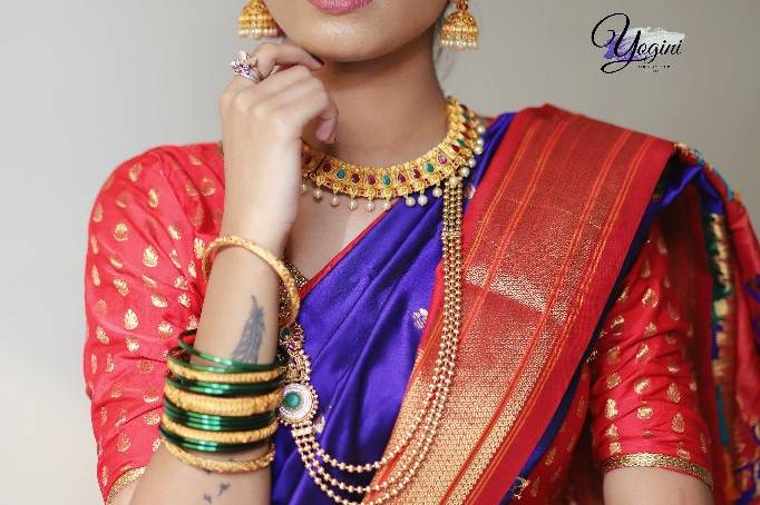 Maharashtrian bridal makeup