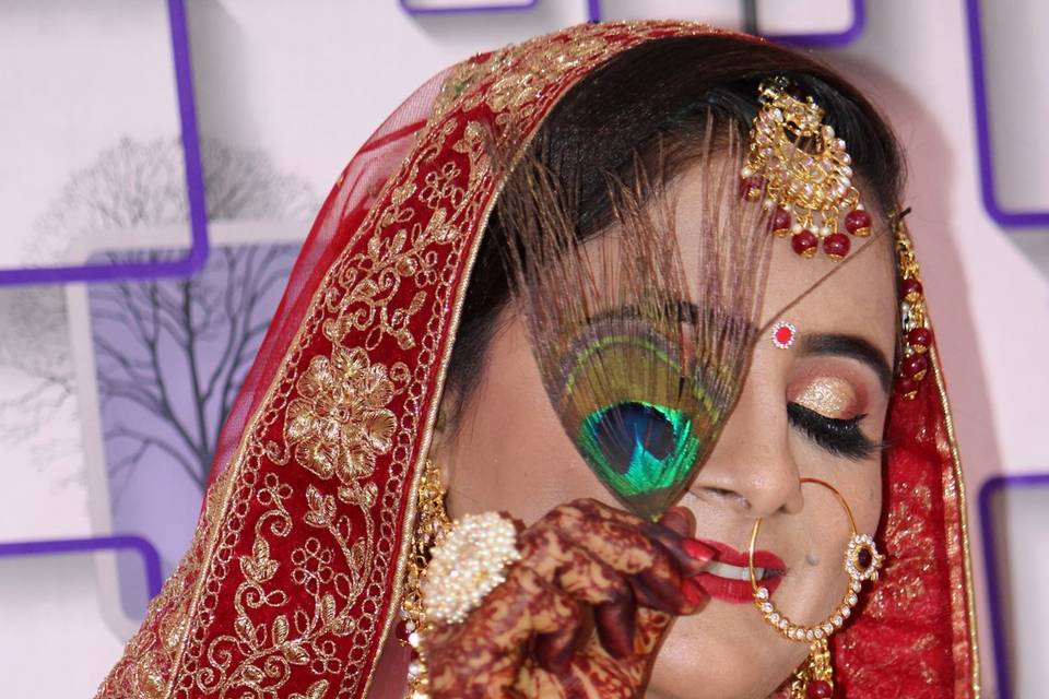 Bridal makeup