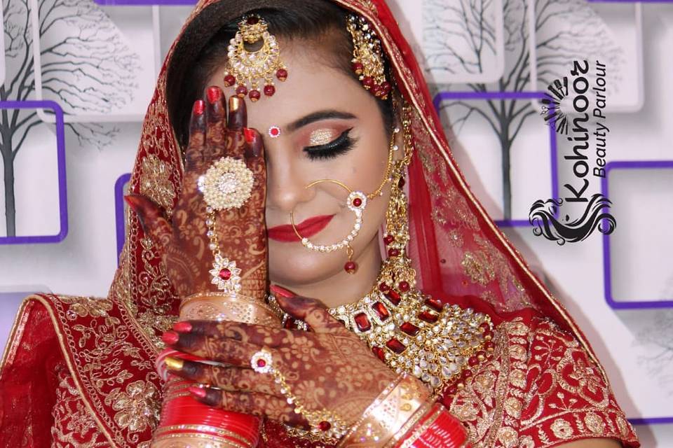 Bridal makeup