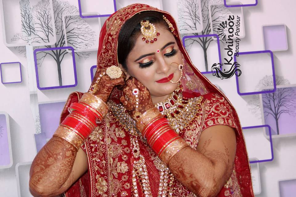 Bridal makeup