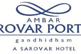 Ambar Sarovar Portico, Gandhidham Logo