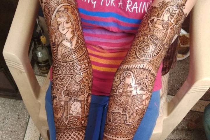 Designer mehndi