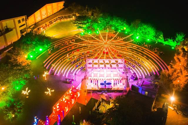 Amphitheatre Overview - Night