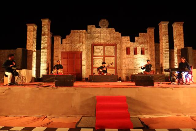 Stage performance