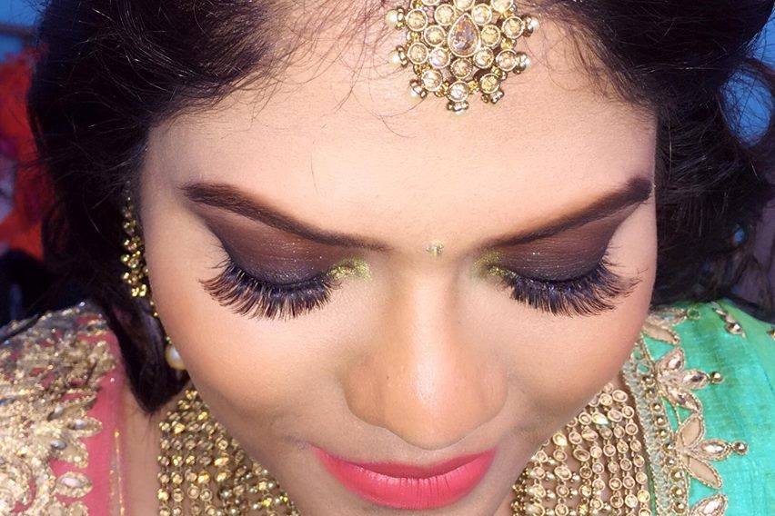 Bridal makeup