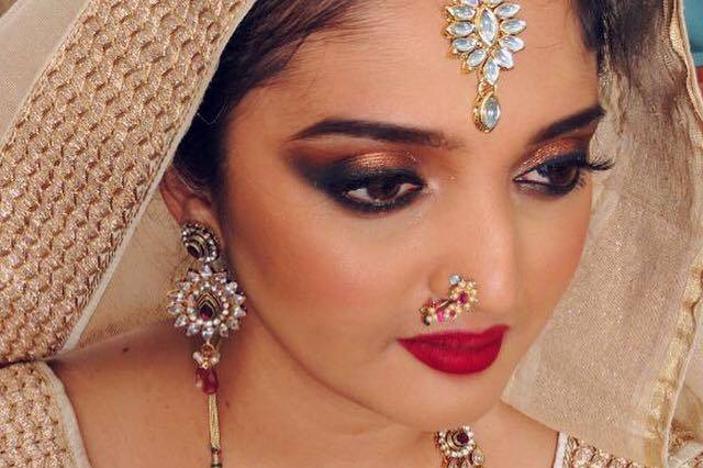 Bridal makeup