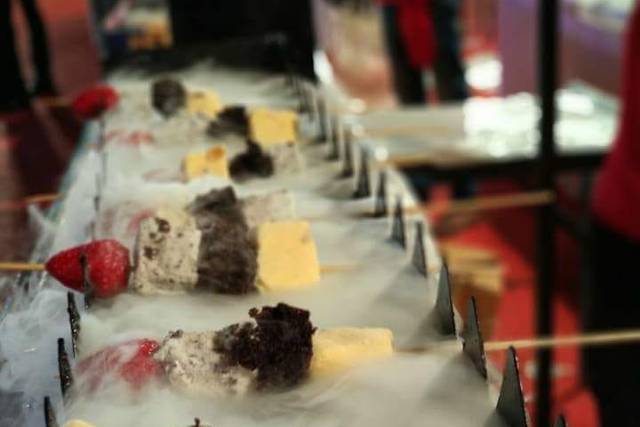 Food setup and presentation