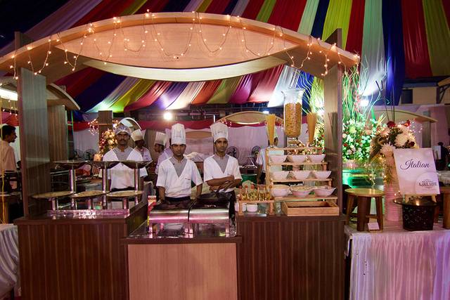 Food setup and presentation
