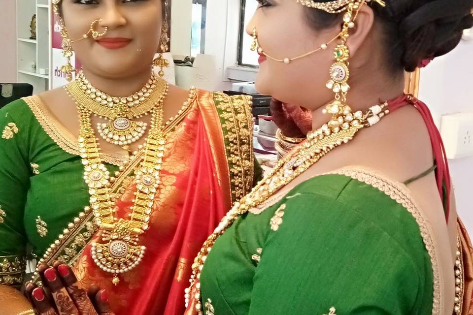 Bridal makeup