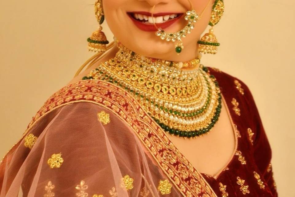 Bridal makeup