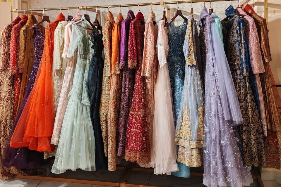 Bridal lehenga