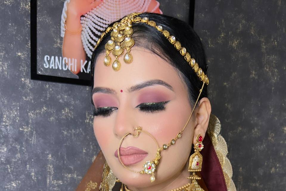 Bridal makeup