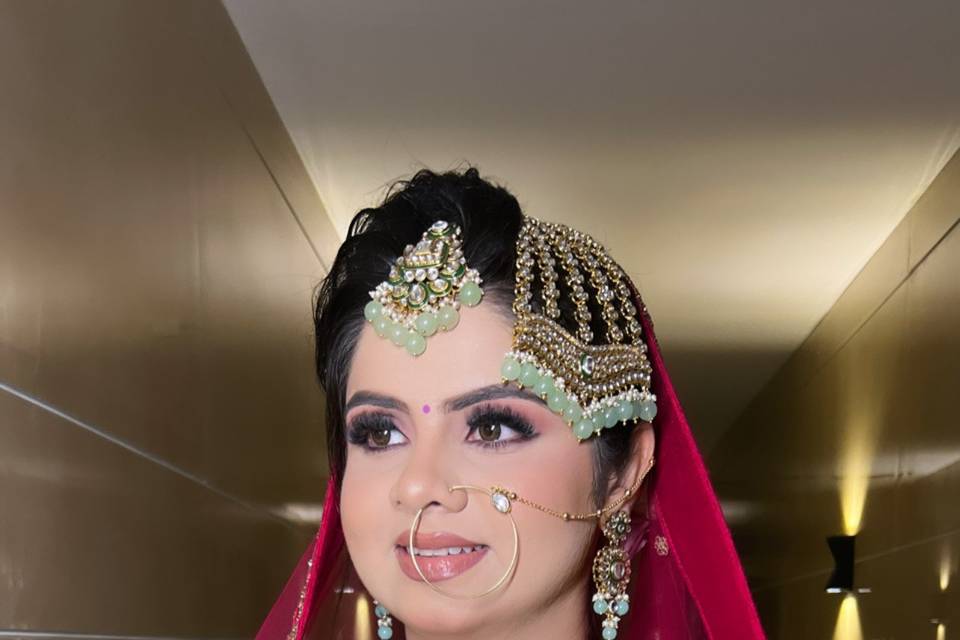 Bridal makeup