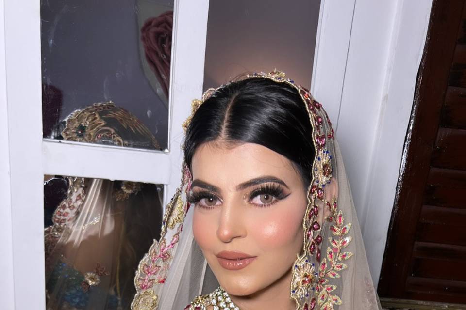 Bridal makeup