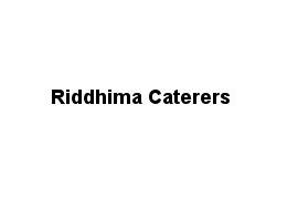 Riddhima Caterers