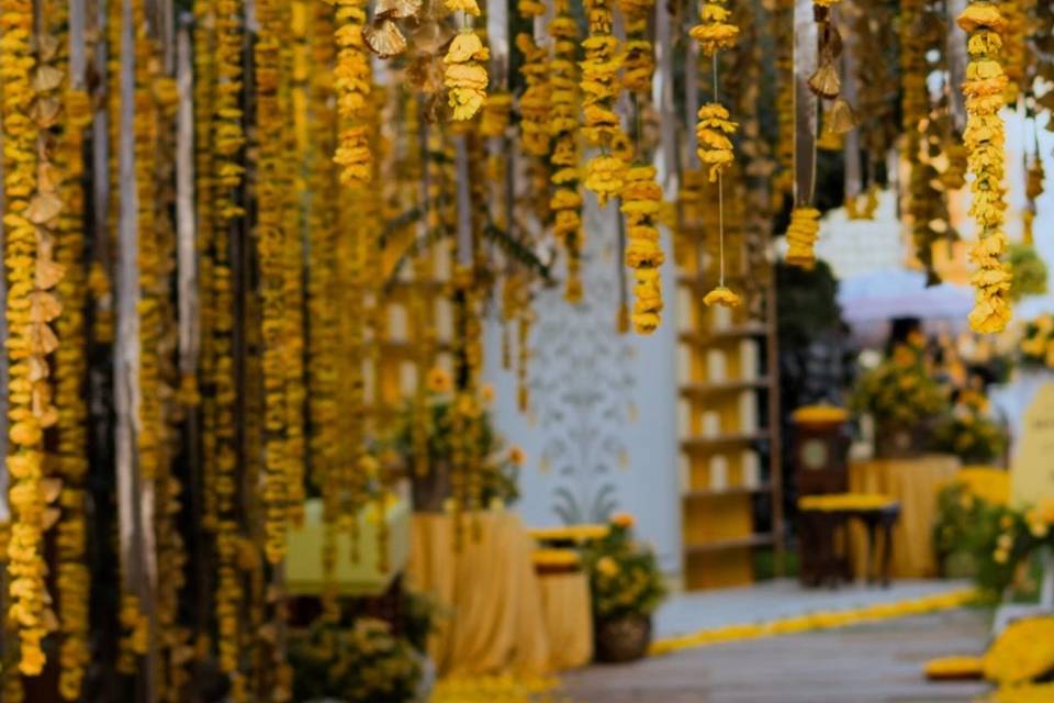 Haldi decor