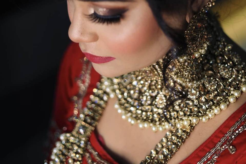 Bridal makeup