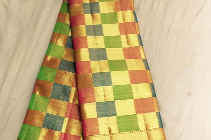 Designer silk saree