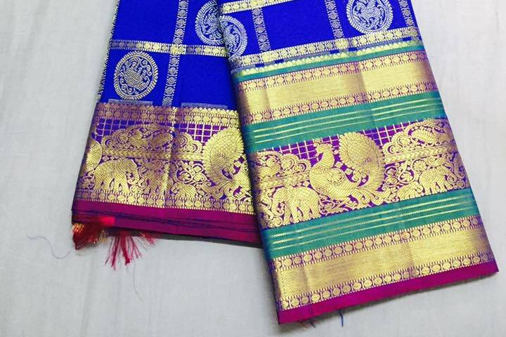 Designer silk saree