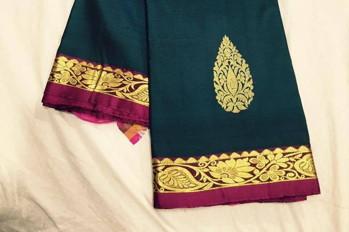 Designer silk saree