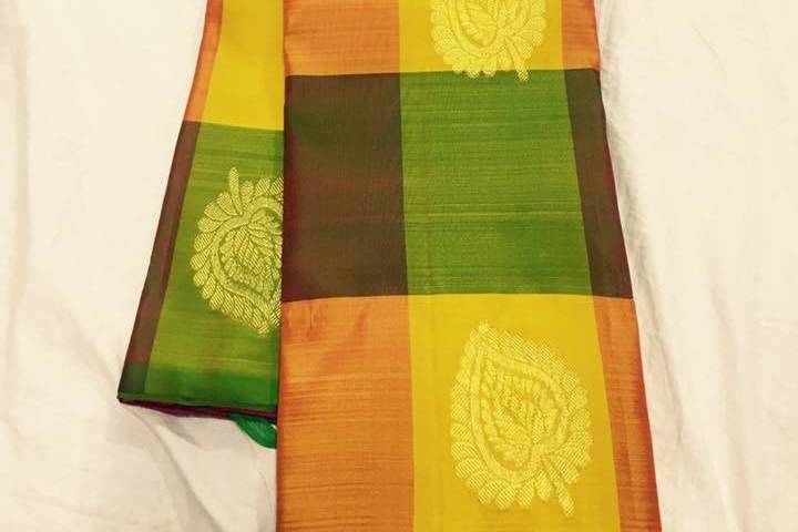 Designer silk saree