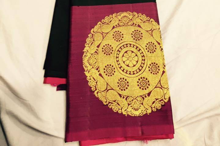 Designer silk saree