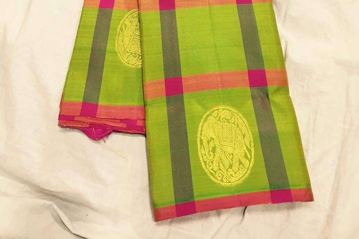 Designer silk saree