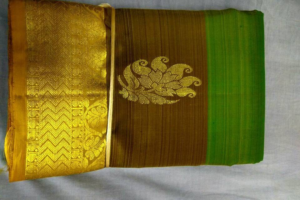 Designer silk saree