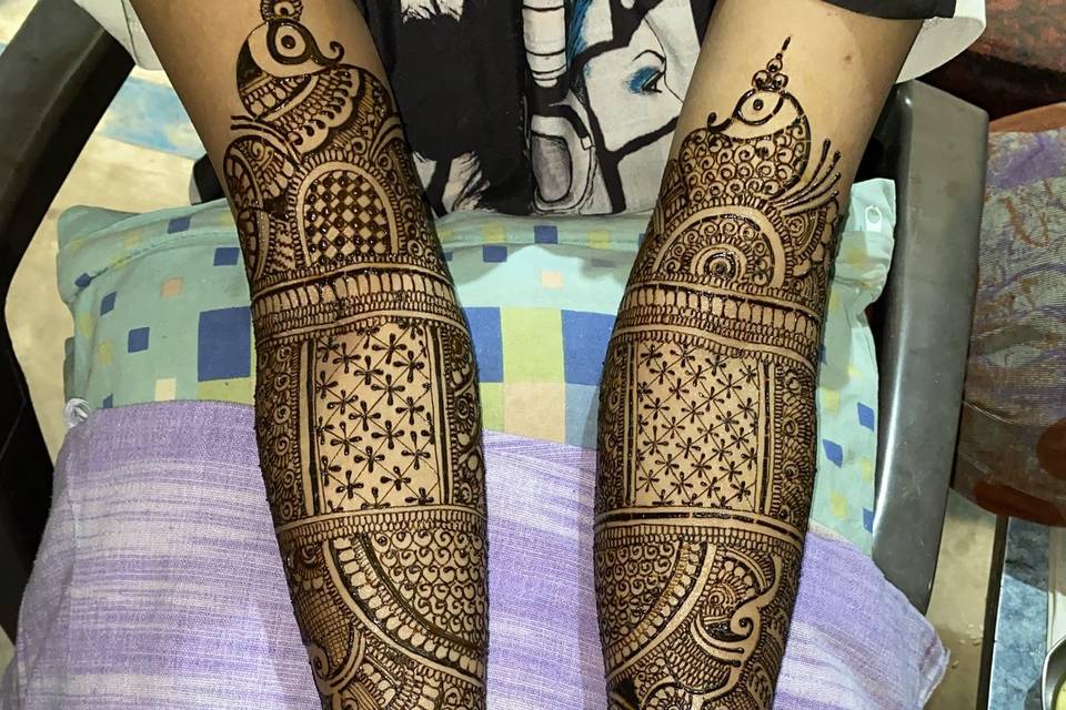 Prerna’s mehandi