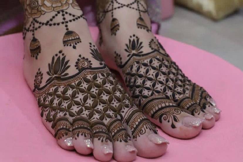 Brides feet