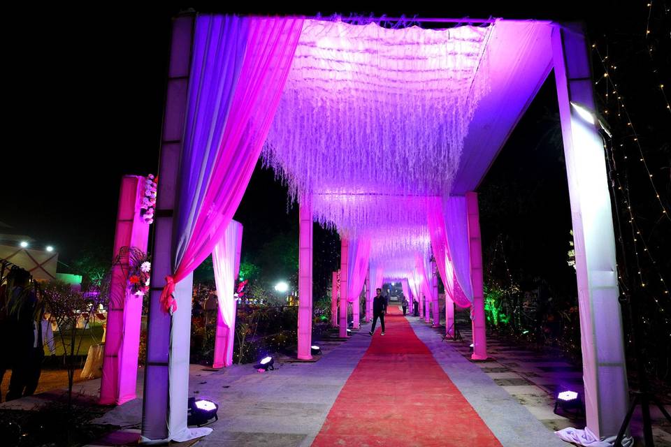 Entrance decor