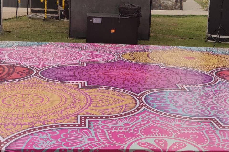 DJ setup