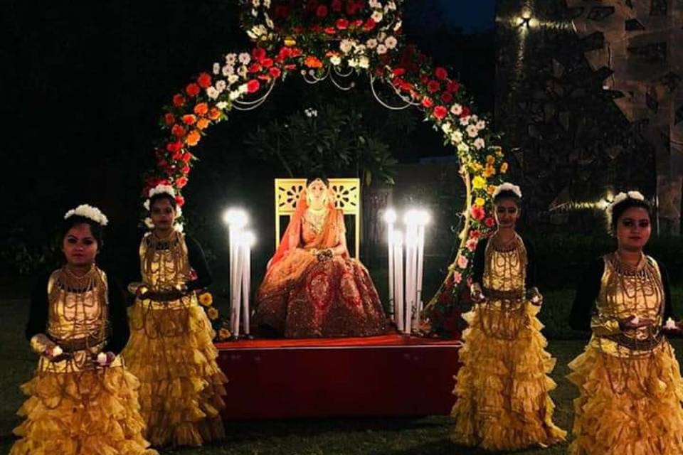 Bride entry
