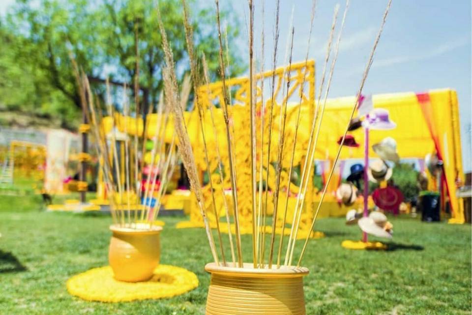 Haldi decor