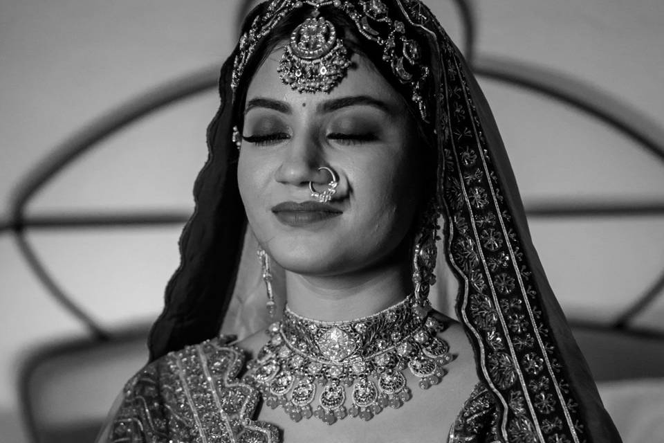 Bride's portrait