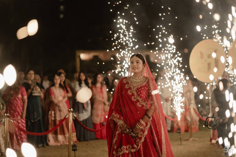 Bride Candid portrait