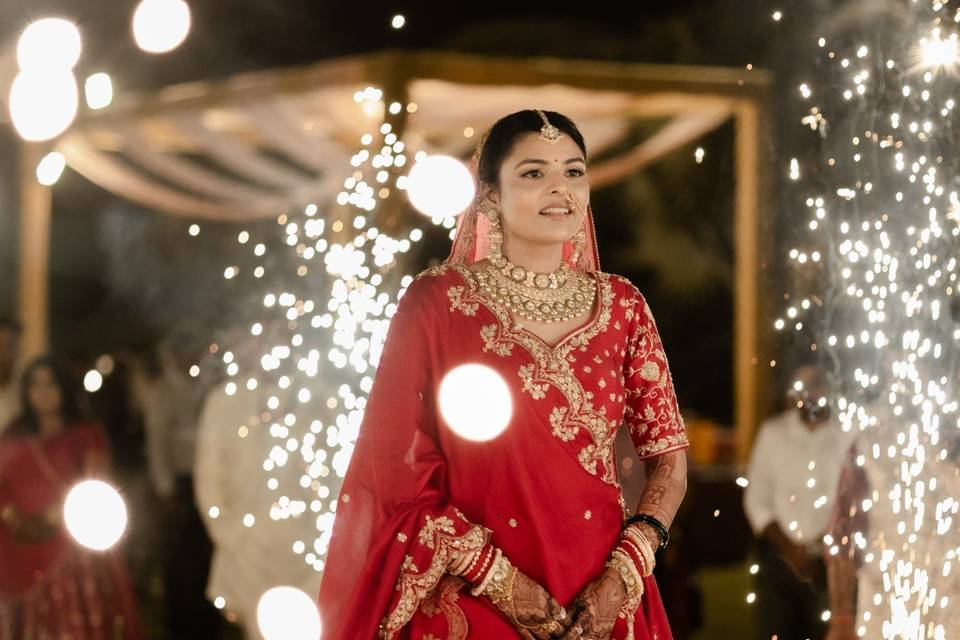 Bride's portrait
