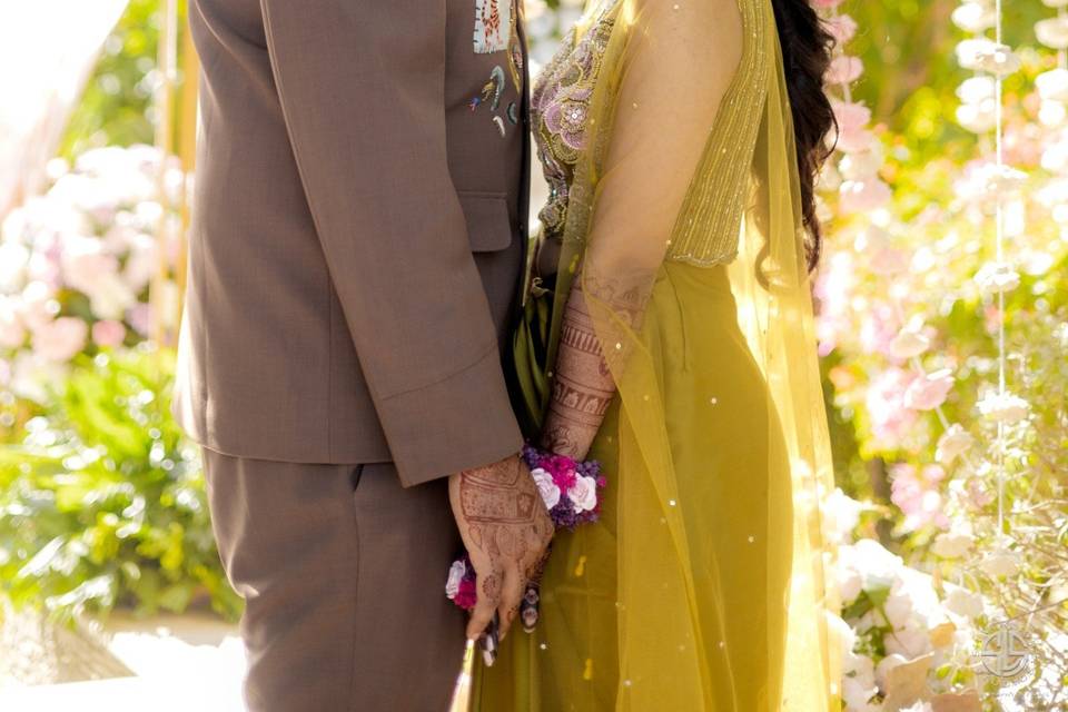 Couple candid portraits