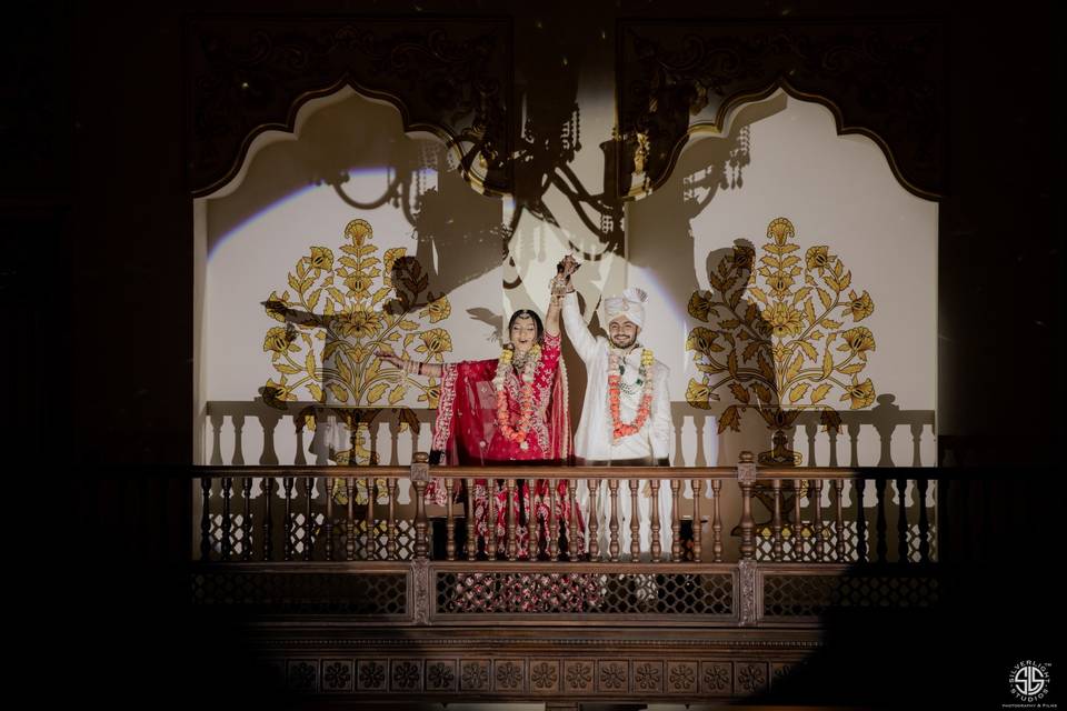 Couple's candid